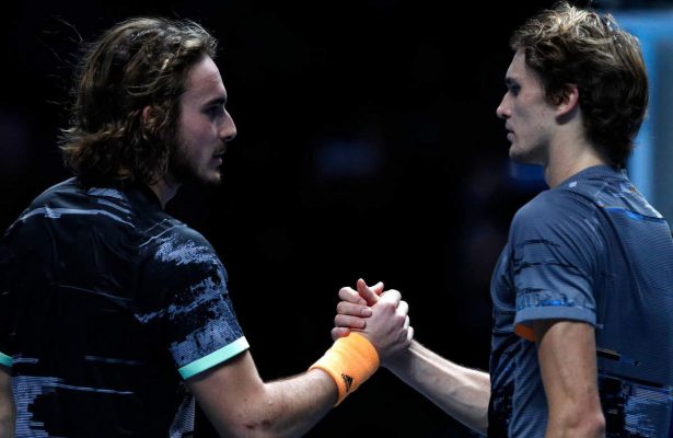 Tsitsipas y Zverev al ATP Finals