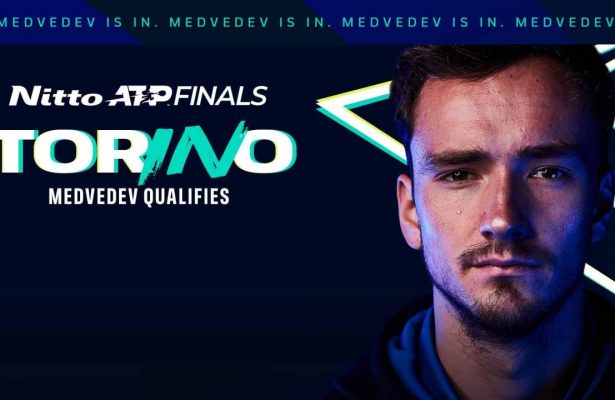 Medvedev y Tsitsipas clasifican al ATP Finals